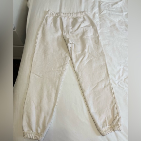 Reformation White Sweatpants Size XS - Picture 2 of 10